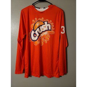 Champro Adult Long Sleeve Orange Shirt Orange Crush Size M